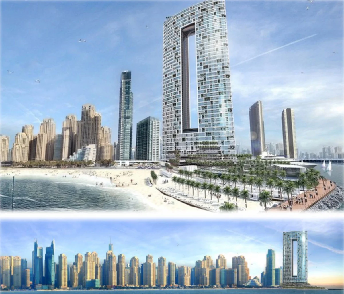 Jumeirah Gate — The Skyscraper Center, Dubai, UAE